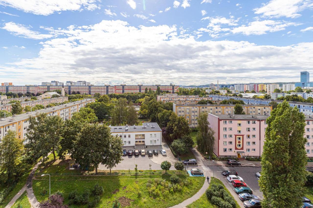 Seaview Apartment Gdansk Przymorze By Noclegi Renters Bagian luar foto